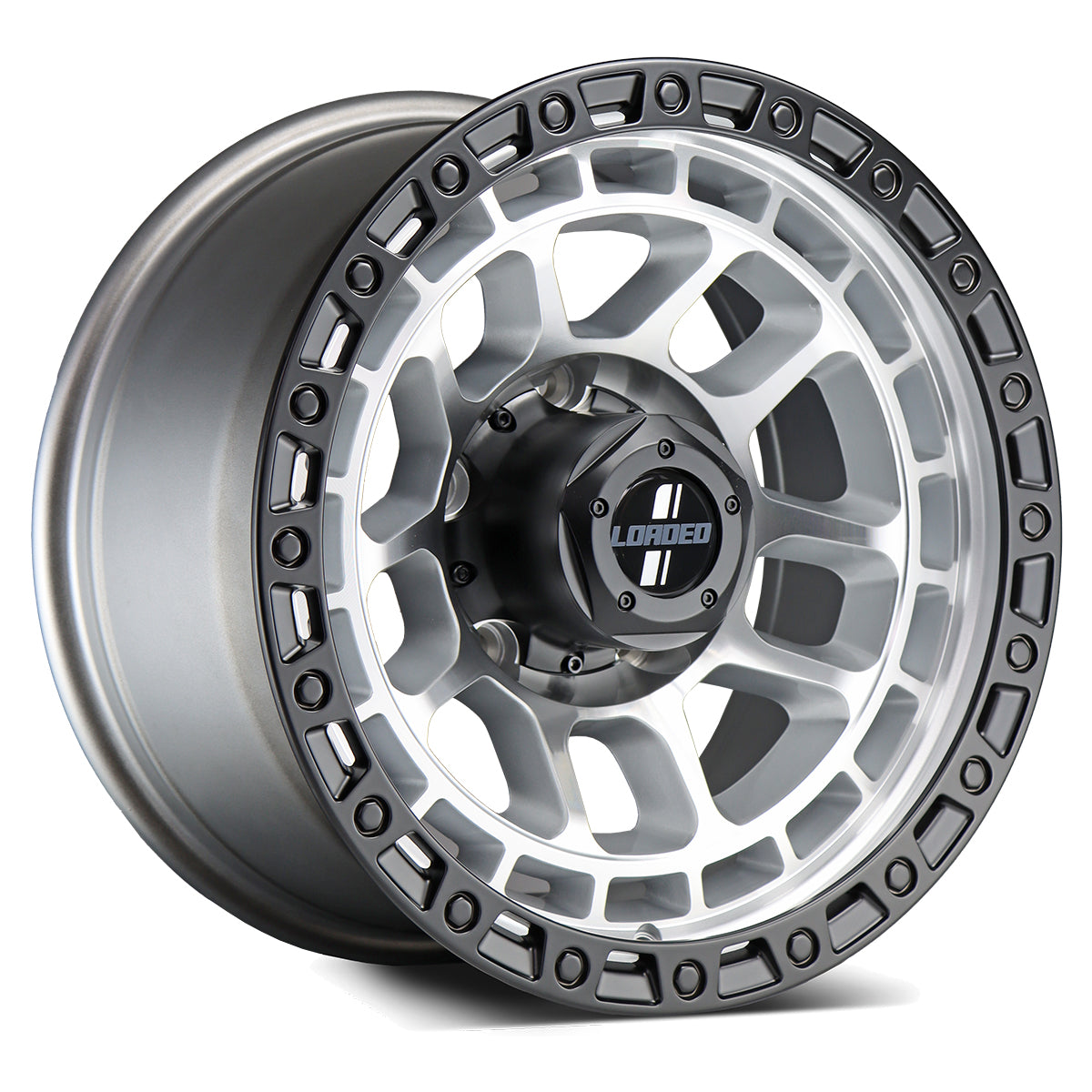 GIBB | SILVER MACHINED / BLACK LIP